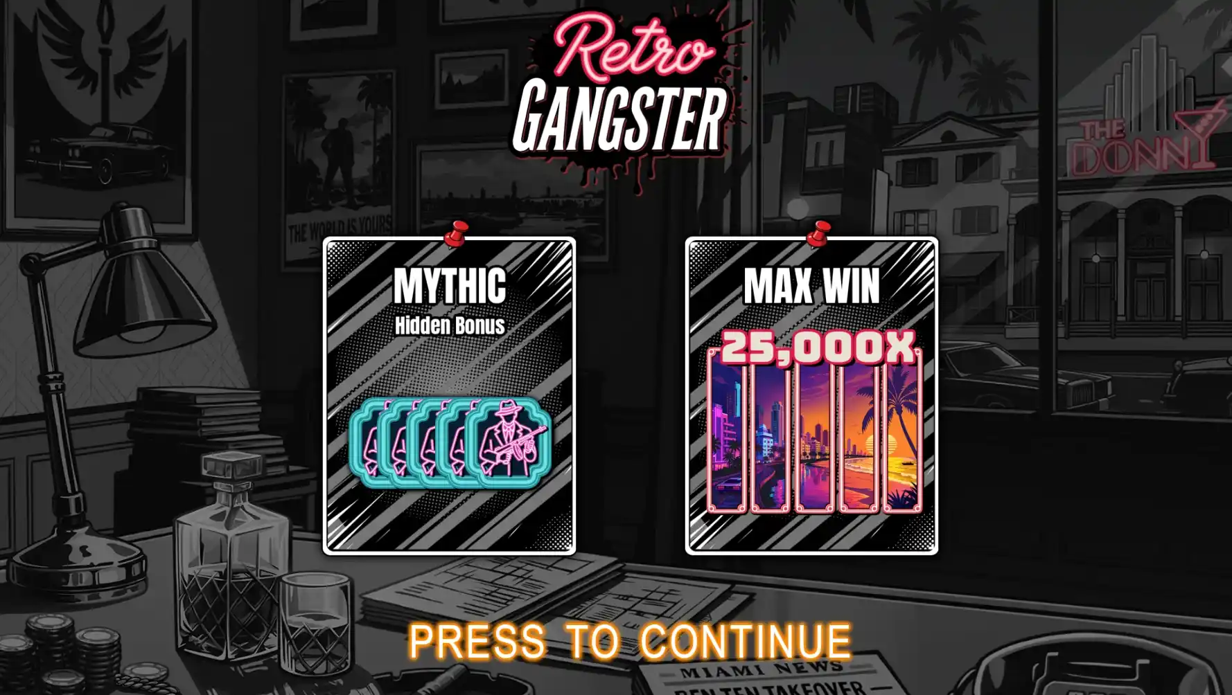 Retro Gangster Slot Overview
