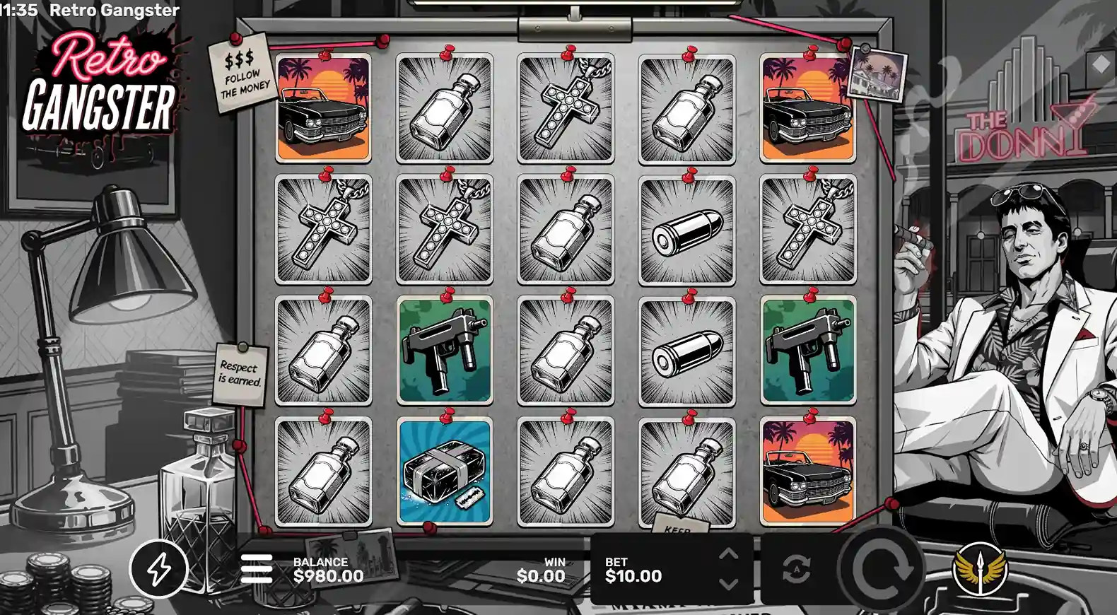 Retro Gangster Graphics and Theme